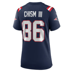 Efton Chism III New England Patriots Women's Team Game Jersey - Navy online