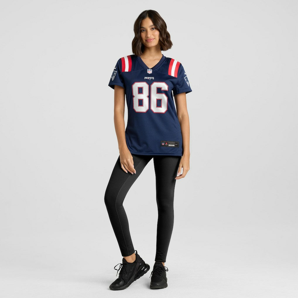 Efton Chism III New England Patriots Women's Team Game Jersey - Navy online