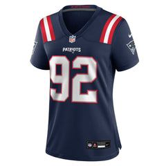 Joshua Farmer New England Patriots Women's Team Game Jersey - Navy for sale