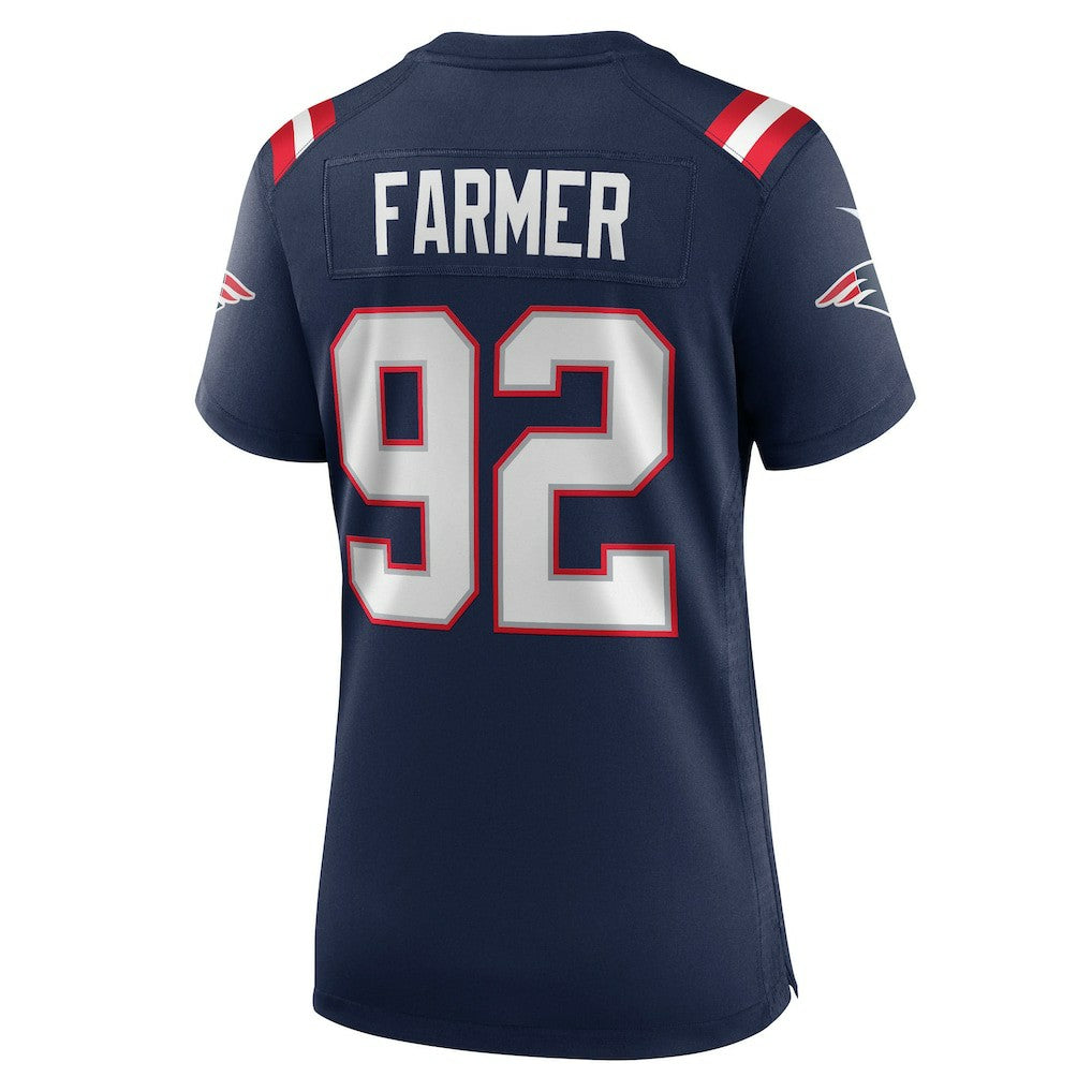Joshua Farmer New England Patriots Women's Team Game Jersey - Navy for sale