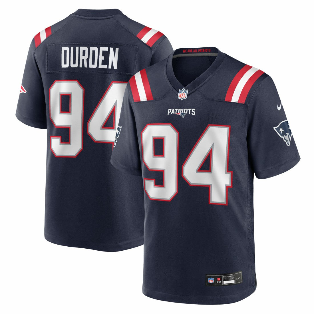 Cory Durden New England Patriots Team Game Jersey - Navy on sale