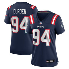 Cory Durden New England Patriots Women's Team Game Jersey - Navy for sale