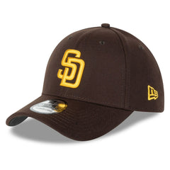 San Diego Padres 2025 MLB Postseason Side Patch 39THIRTY Flex Hat Brown