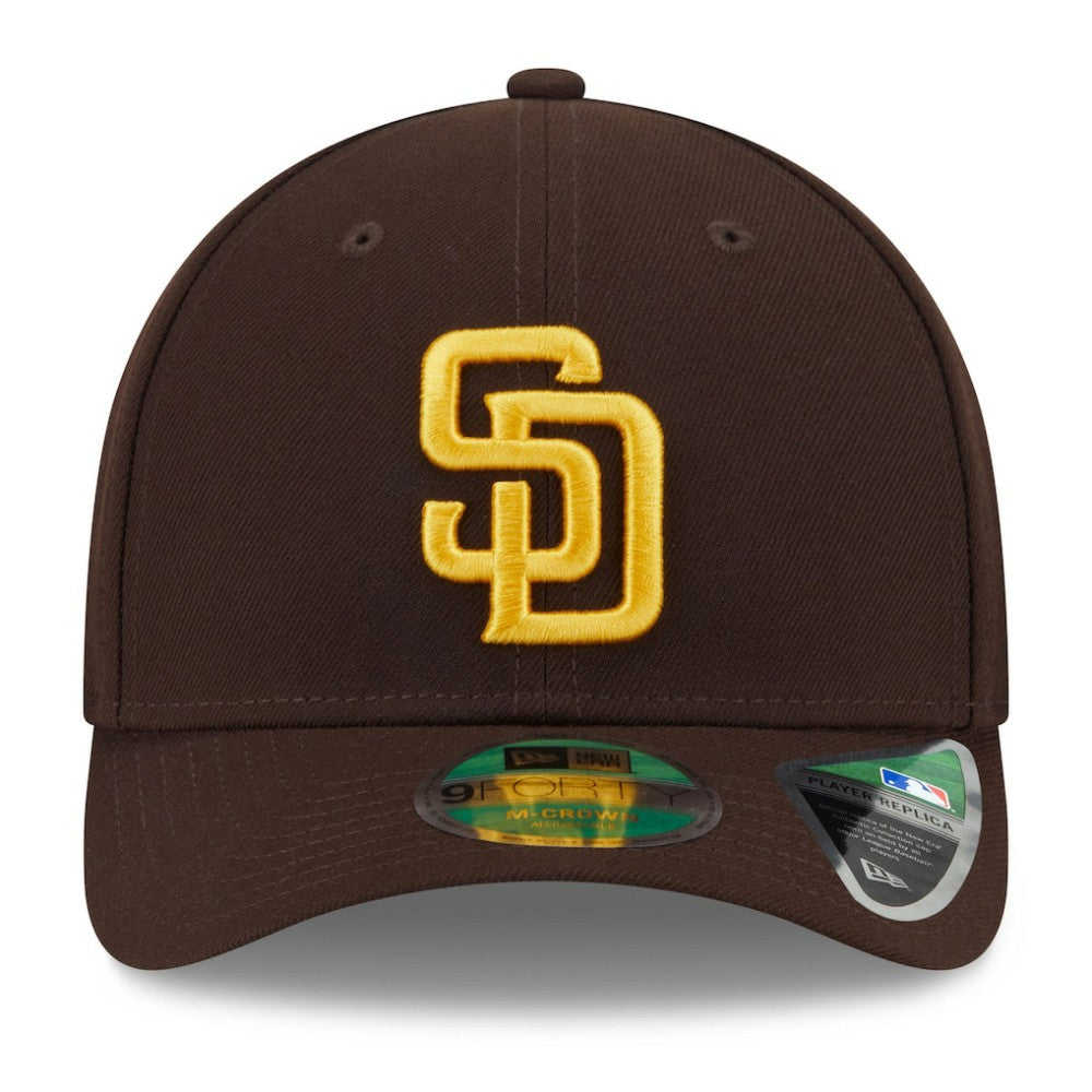 San Diego Padres 2025 MLB Postseason Side Patch 9FORTY Adjustable Hat Brown