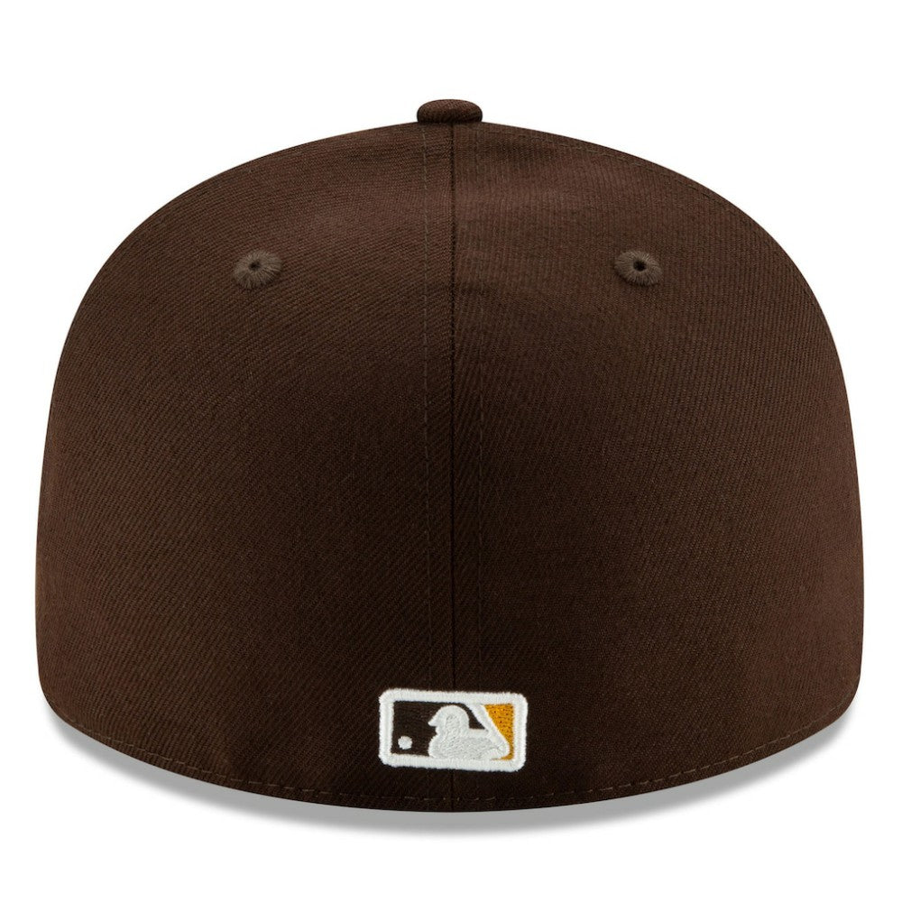 San Diego Padres 2025 MLB Postseason Side Patch Low Profile 59FIFTY Fitted Hat Brown