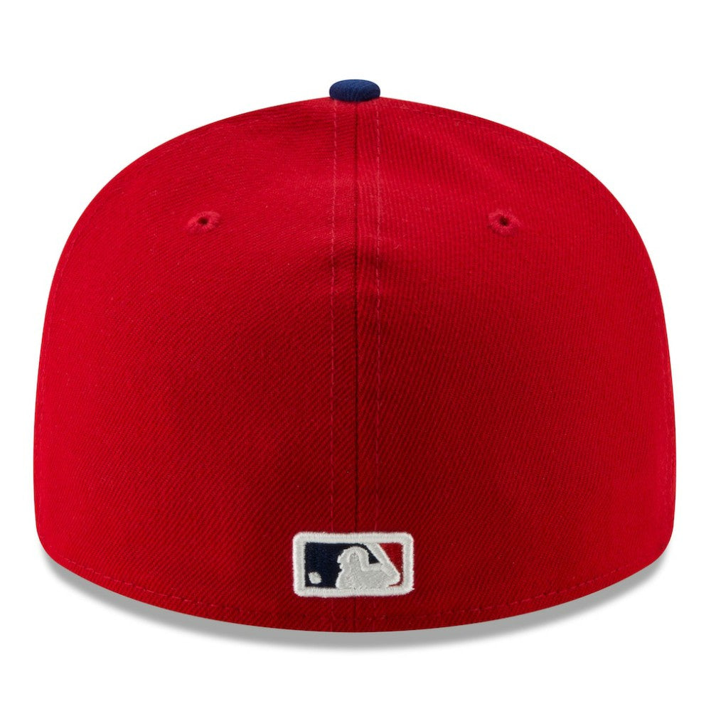 Philadelphia Phillies 2025 MLB Postseason Side Patch Low Profile 59FIFTY Fitted Hat Red