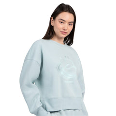 Vancouver Canucks Starter Women's Boxy Cropped Sweatshirt - Green Sweatshirts