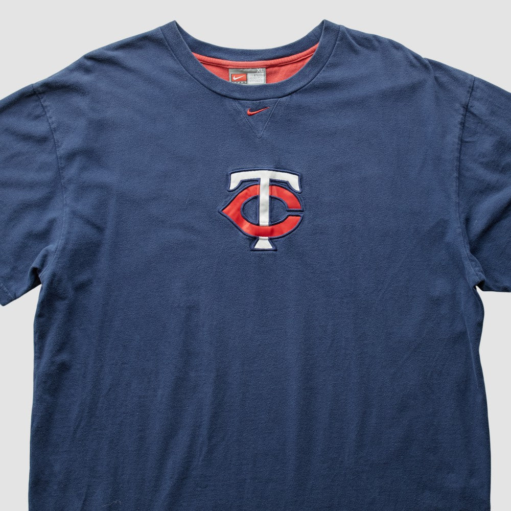 Minnesota Twins 2000s T-Shirt Navy Vintage