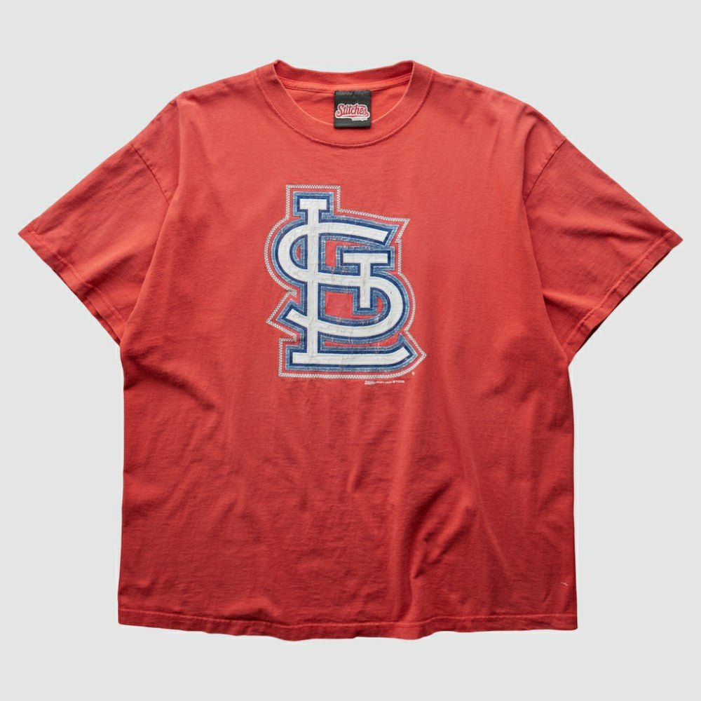 St. Louis Cardinals Stitches 2006 T-Shirt Red Vintage