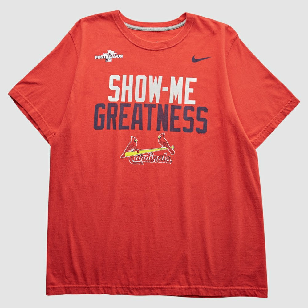 St. Louis Cardinals 2013 T-Shirt Red Vintage
