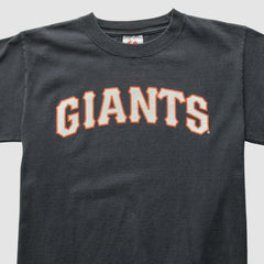 San Francisco Giants Majestic 2000s T-Shirt Black Vintage