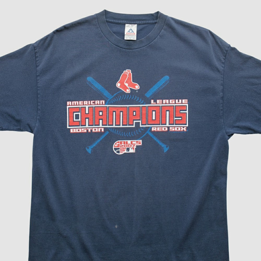 Boston Red Sox 2007 T-Shirt Navy Vintage