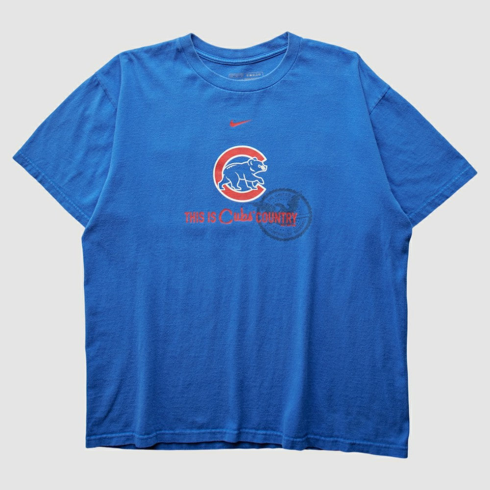 Chicago Cubs 2008 T-Shirt Blue Vintage