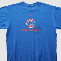 Chicago Cubs 2008 T-Shirt Blue Vintage