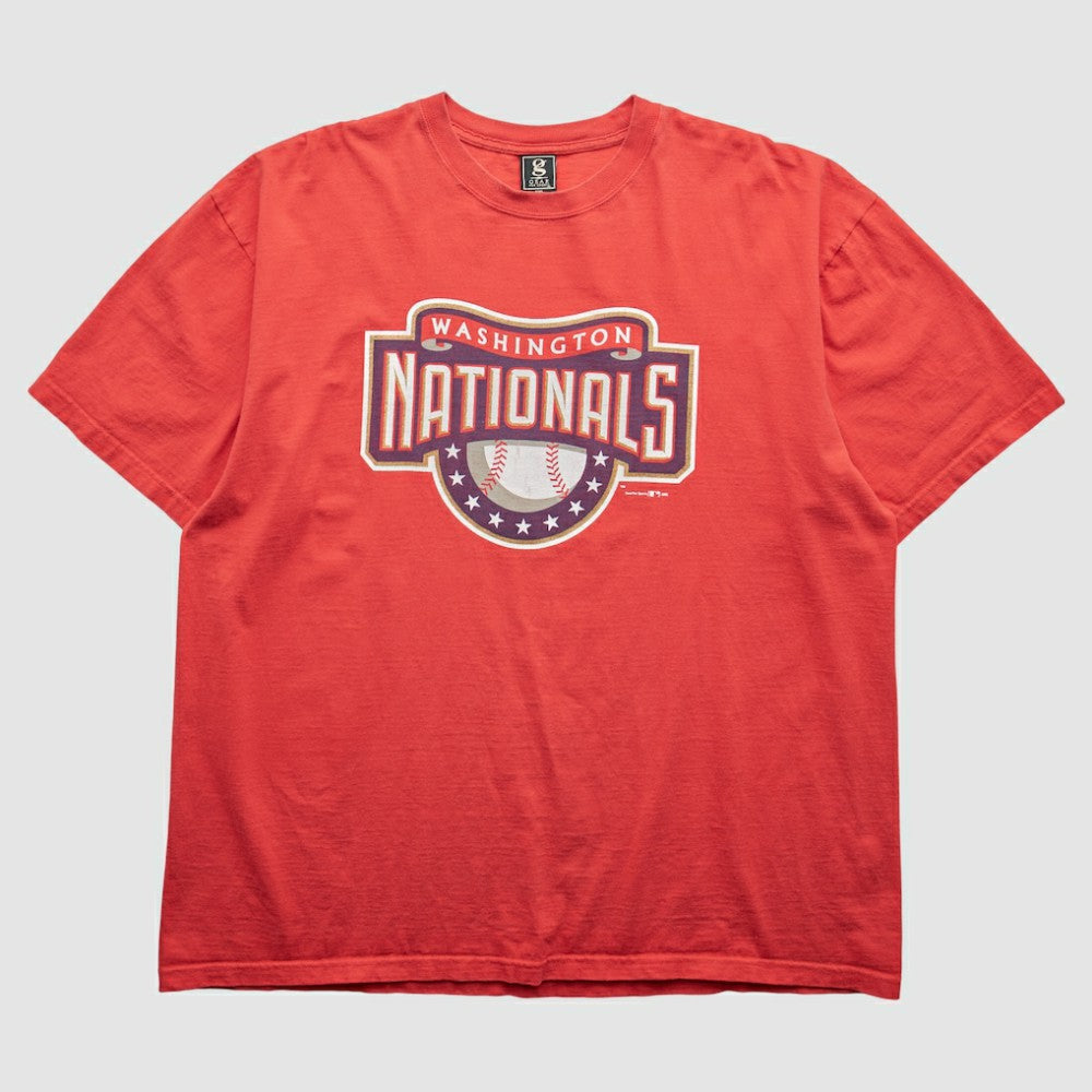 Washington Nationals Gear For Sports 2005 T-Shirt Red Vintage