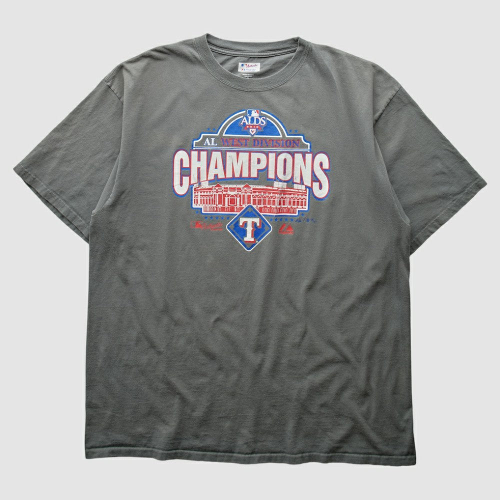 Texas Rangers 2010 T-Shirt Gray Vintage