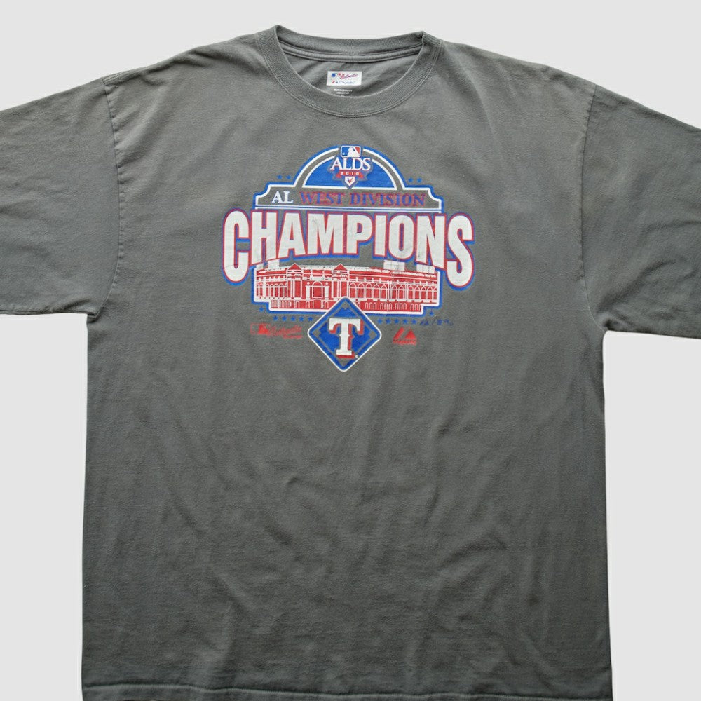 Texas Rangers 2010 T-Shirt Gray Vintage