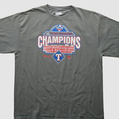 Texas Rangers 2010 T-Shirt Gray Vintage
