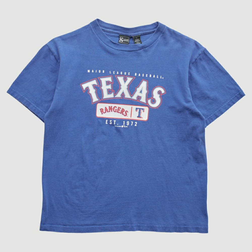 Texas Rangers Gear For Sports 2012 T-Shirt Blue Vintage