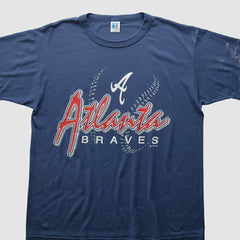 Atlanta Braves 1993 T-Shirt Navy Vintage