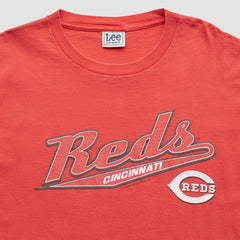 Cincinnati Reds Lee Apparel 2000s T-Shirt Red Vintage