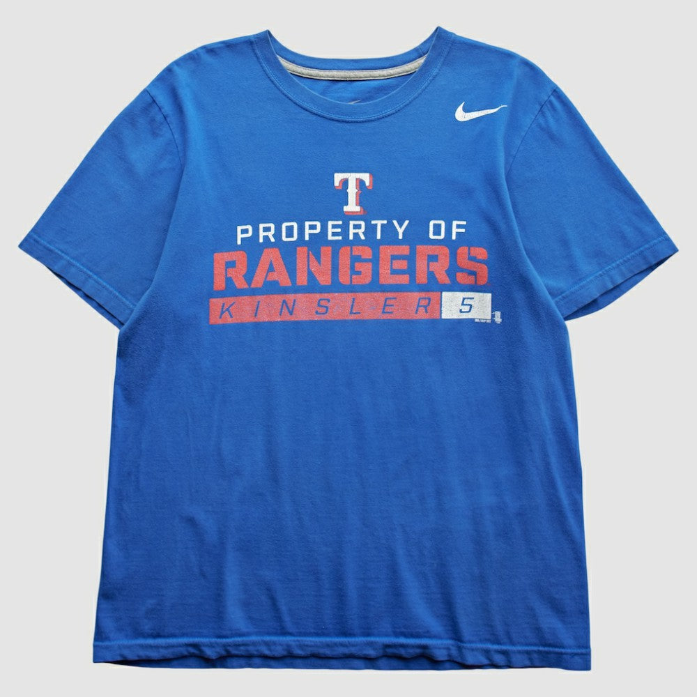 Texas Rangers 2012 T-Shirt Blue Vintage