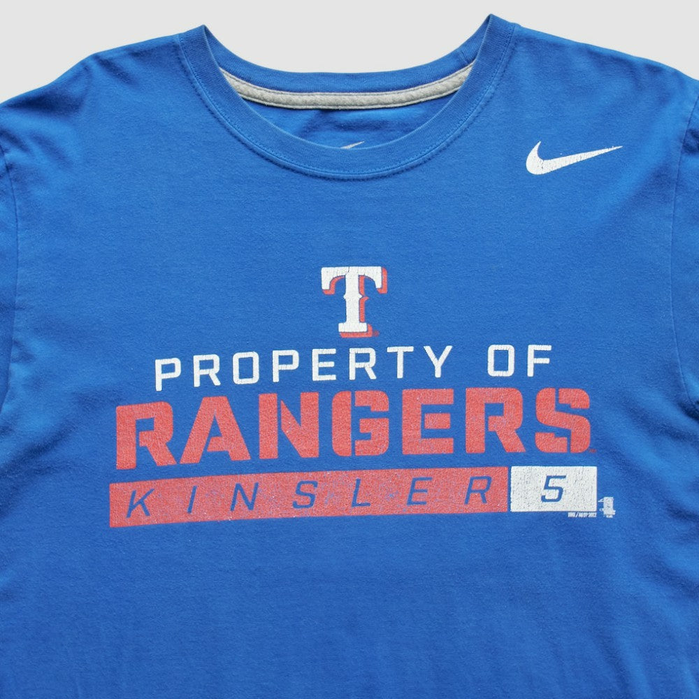 Texas Rangers 2012 T-Shirt Blue Vintage
