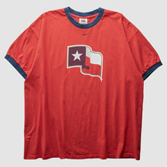 Texas Rangers 2000s T-Shirt Red Vintage