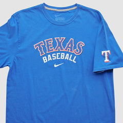 Texas Rangers 2010s T-Shirt Blue Vintage