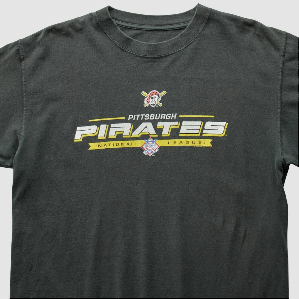 Pittsburgh Pirates 2000s T-Shirt Black Vintage