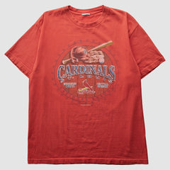 St. Louis Cardinals 2008 T-Shirt Red Vintage