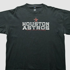 Houston Astros 2000s T-Shirt Black Vintage