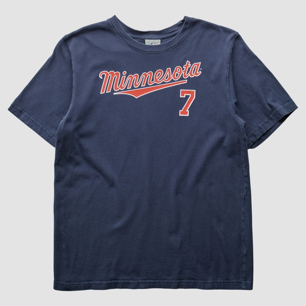 Minnesota Twins 2000s T-Shirt Navy Vintage