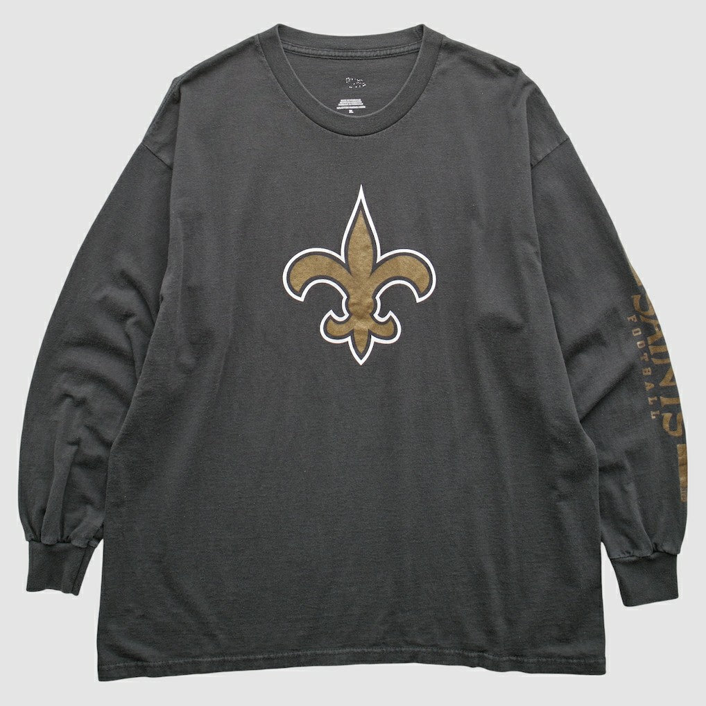 New Orleans Saints 2000s T-Shirt - Black Vintage sale