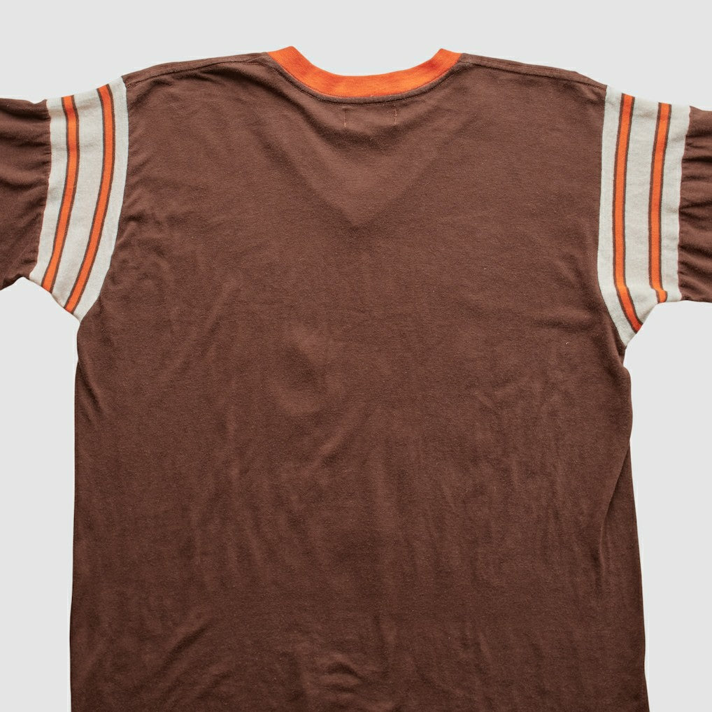 Cleveland Browns 80s T-Shirt - Brown Vintage on sale