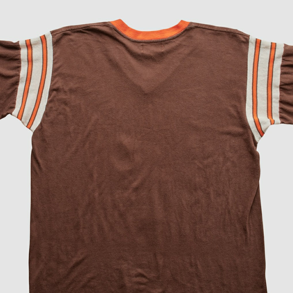 Cleveland Browns 80s T-Shirt - Brown Vintage on sale