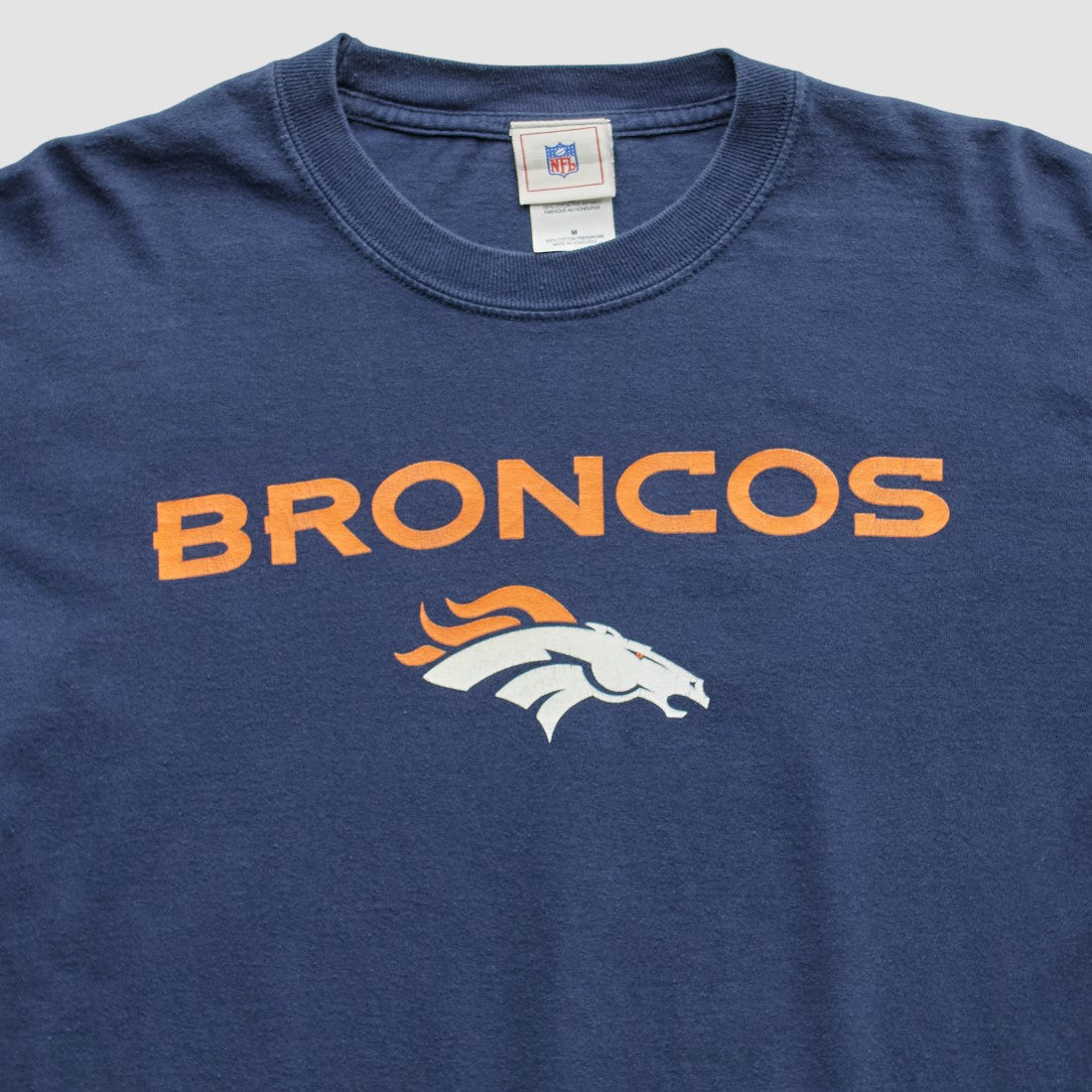 Denver Broncos NFL 2000s T-Shirt - Navy Vintage sale