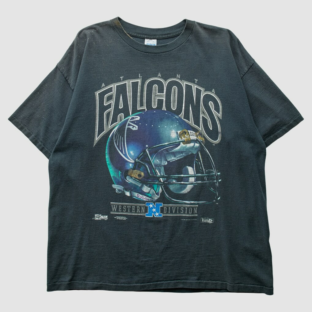 Atlanta Falcons Salem 1991 T-Shirt - Black Vintage online