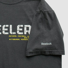 Pittsburgh Steelers Reebok 2000s T-Shirt - Black Vintage on sale