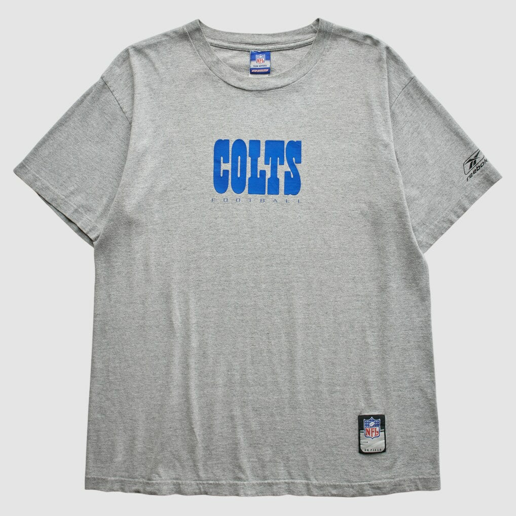 Indianapolis Colts Reebok 2000s T-Shirt - Gray Vintage outlet