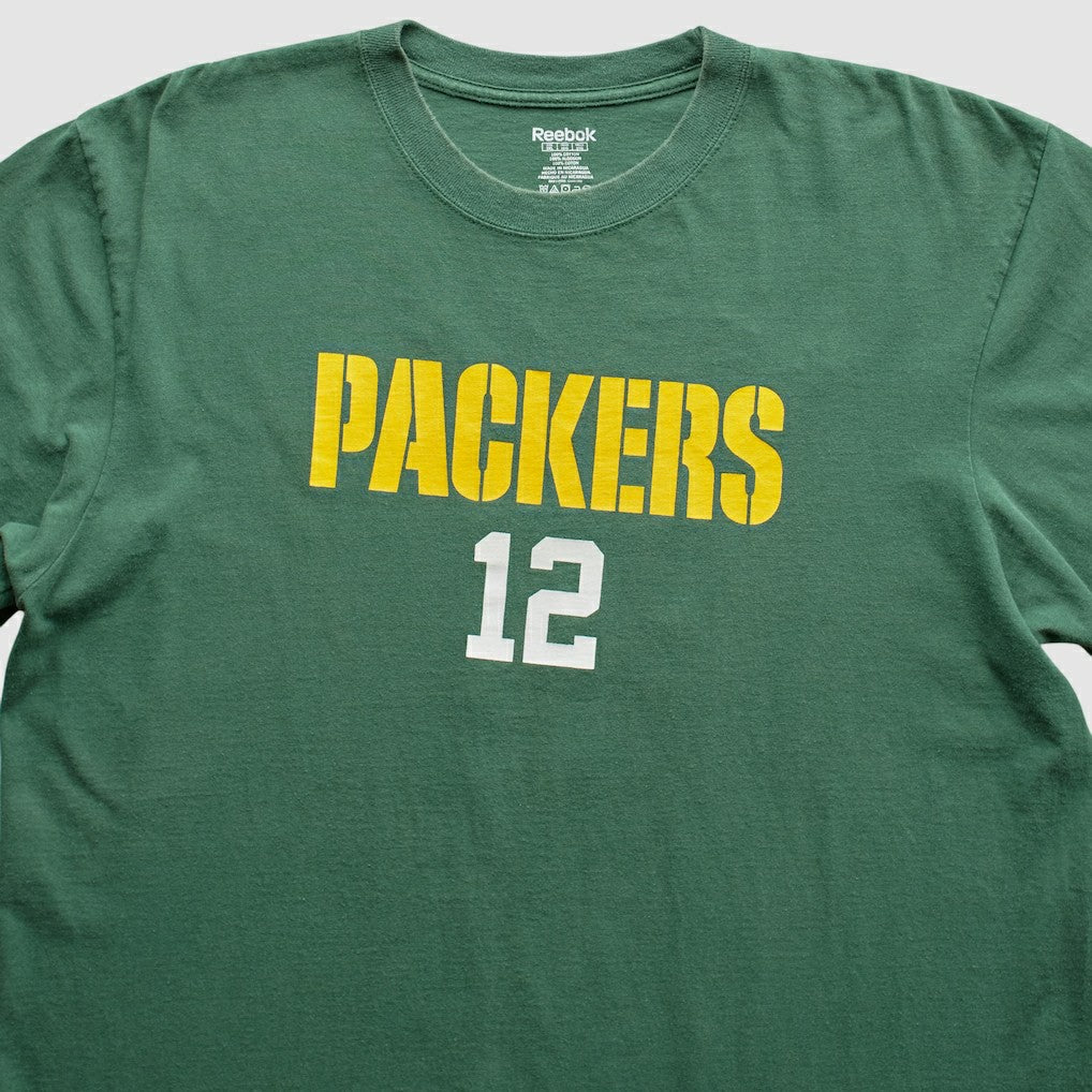 Green Bay Packers Reebok 2008 T-Shirt - Green Vintage discount
