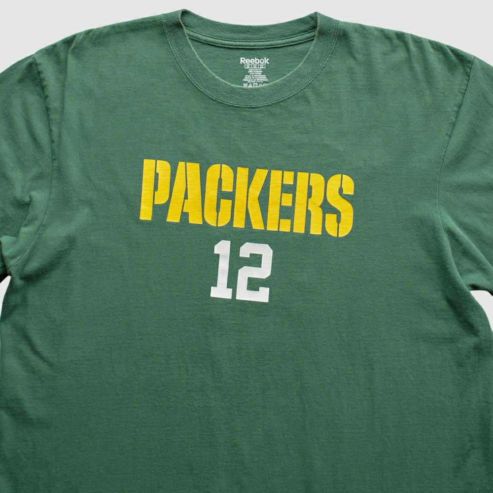 Green Bay Packers Reebok 2008 T-Shirt - Green Vintage discount