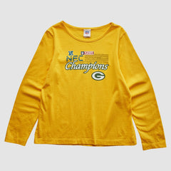 Green Bay Packers 2007 T-Shirt - Yellow Vintage on sale