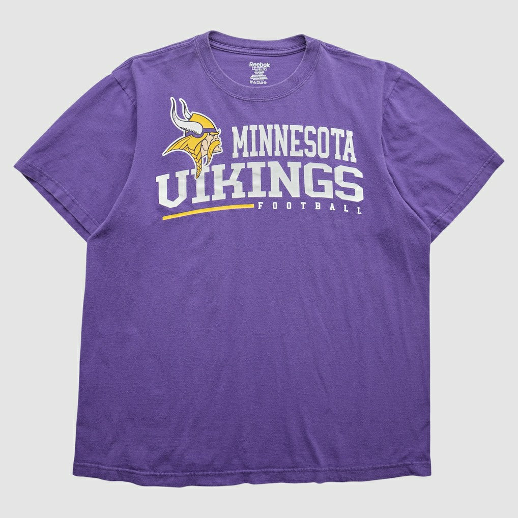 Minnesota Vikings Reebok 2000s T-Shirt - Purple Vintage discount
