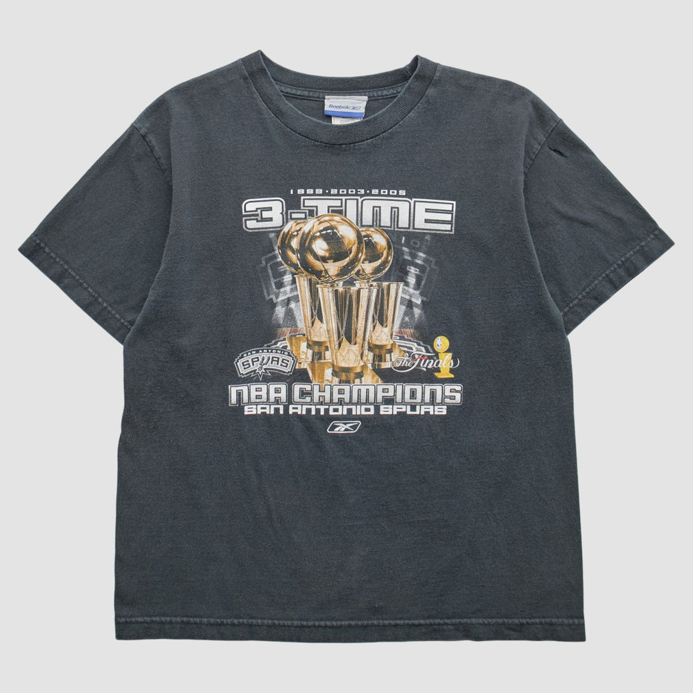 San Antonio Spurs Reebok 2005 T-Shirt - Gray Vintage online