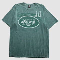 New York Jets NFL 2010 T-Shirt - Green Vintage sale