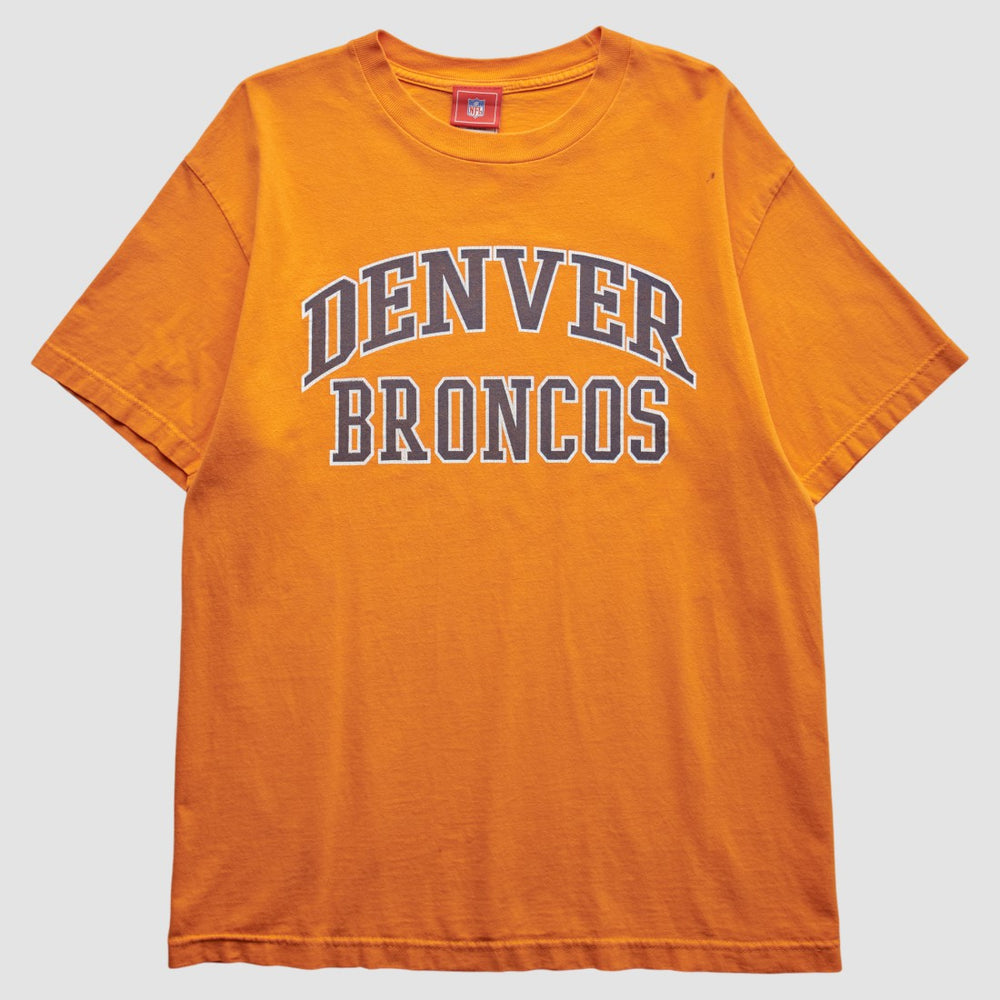 Denver Broncos NFL 2000s T-Shirt - Orange Vintage for sale