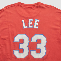 Texas Rangers Majestic 2010 T-Shirt Red Vintage