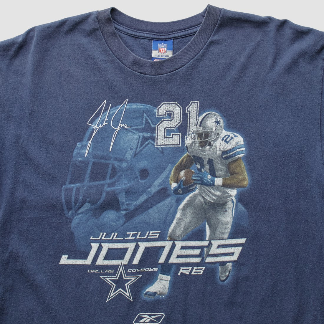 Dallas Cowboys Reebok 2000s T-Shirt - Navy Vintage sale