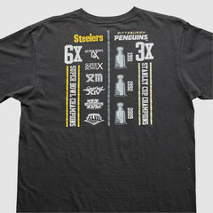 Pittsburgh Steelers Reebok 2009 T-Shirt - Black Vintage online